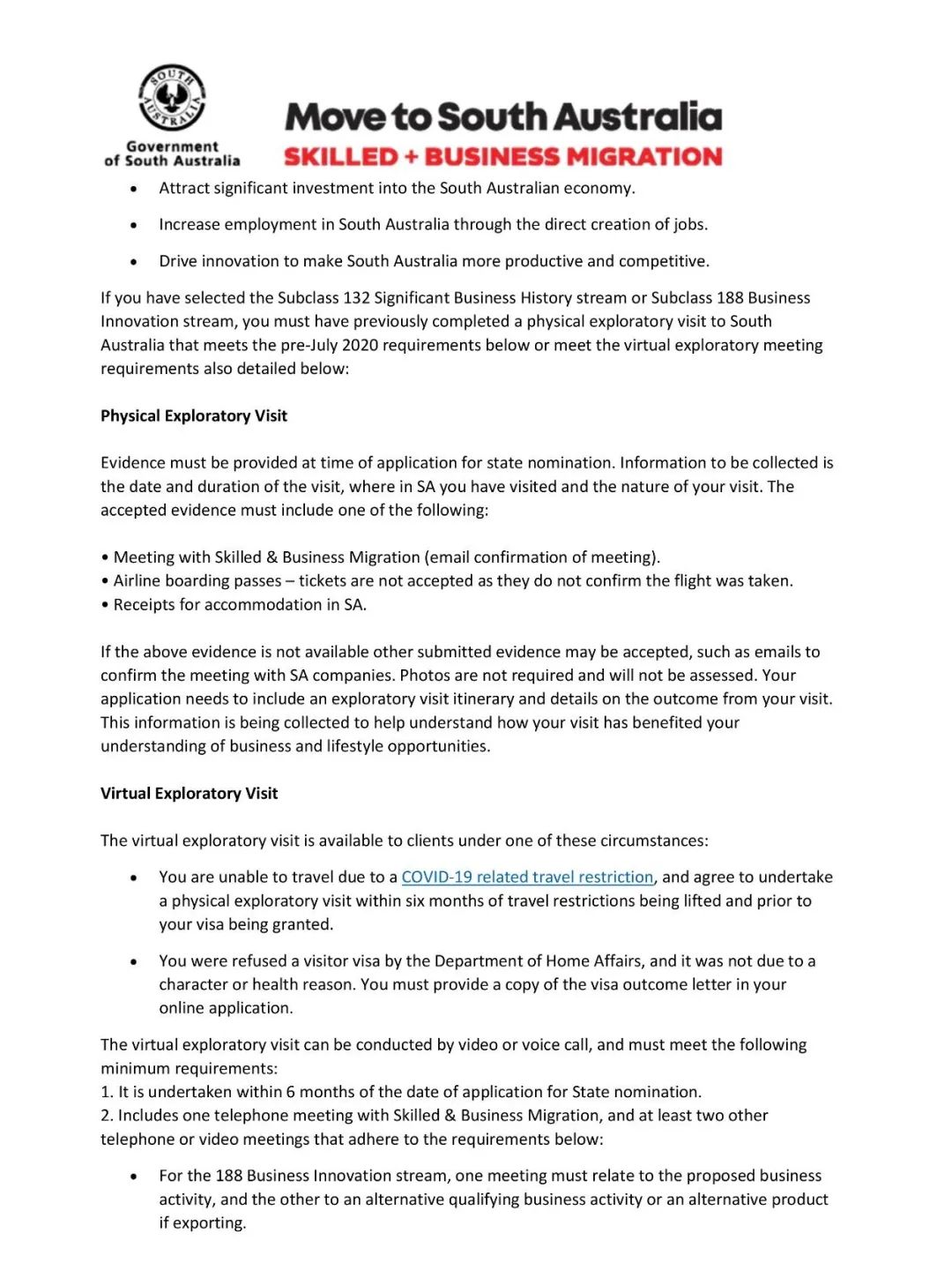 南澳&新州商业移民开放申请！南澳132末班车3月31号截止